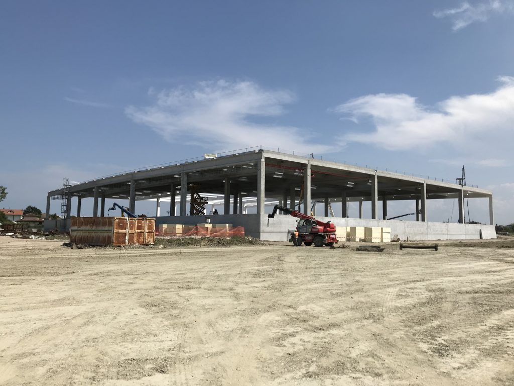 New logistic centre of Gruppo Teddy in Gatteo (FC) F&M Ingegneria Spa
