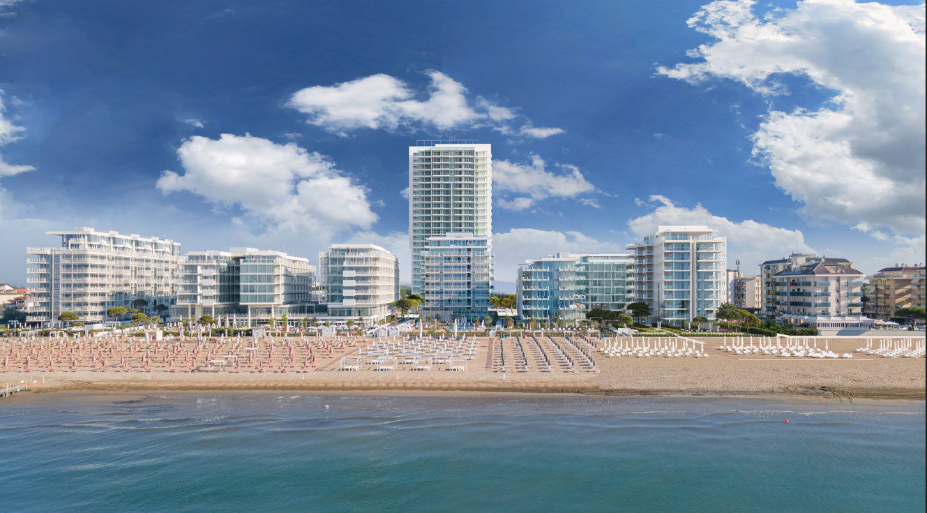 Jesolo Lido District Design The Beach Residences and The Richard Maier